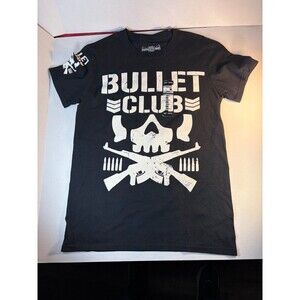 Bullet Club Pro Wrestling Tees Hot Topic Small Skull & Guns T-Shirt